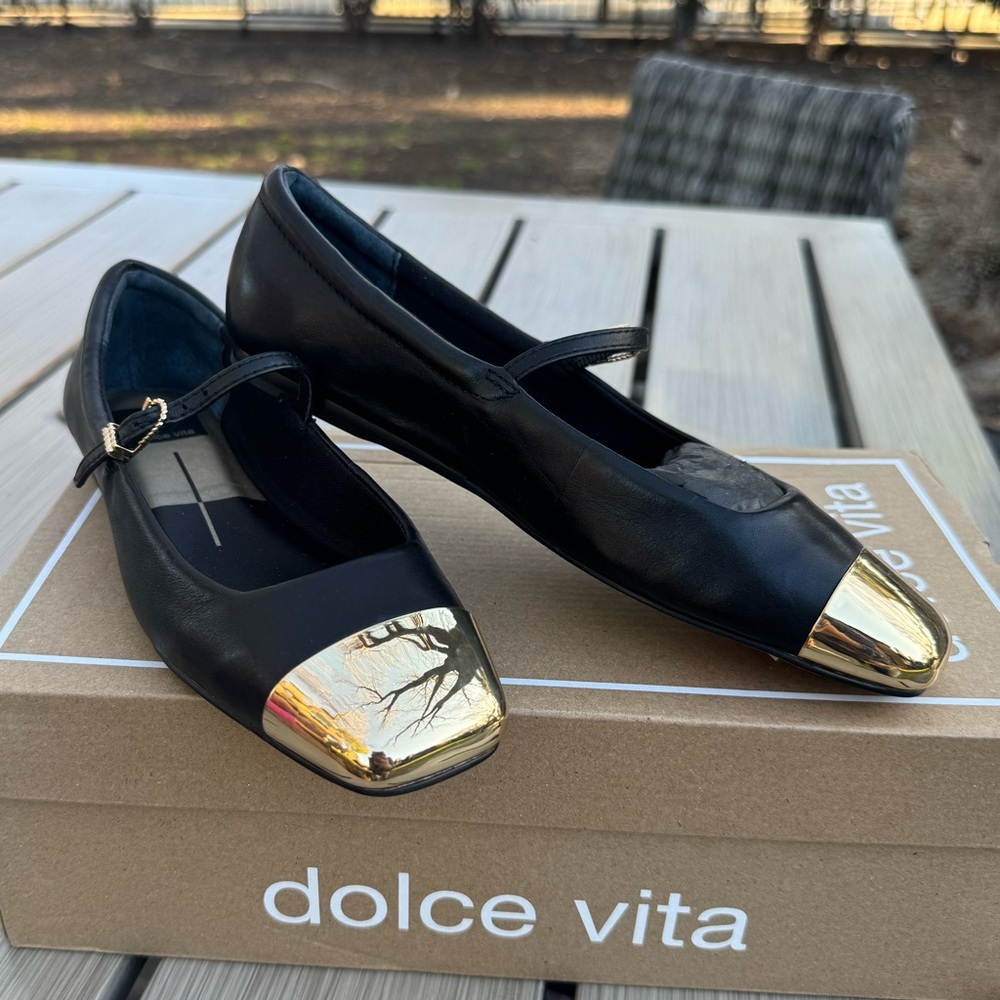 Dolce Vita Reyes Cap Toe Mary Jane Flats – Size 6 – New in Box - Picture 7 of 10